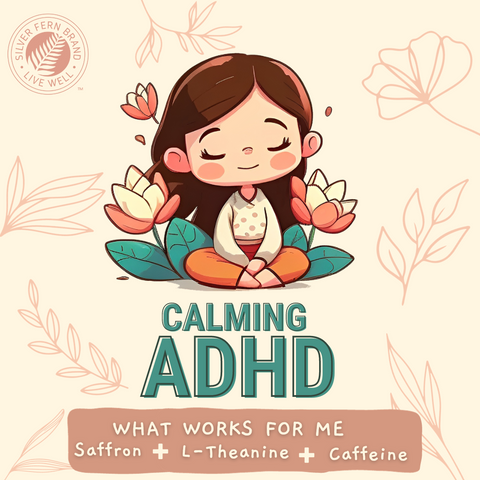 Supplements to calm ADHD - gut health, focus, attention