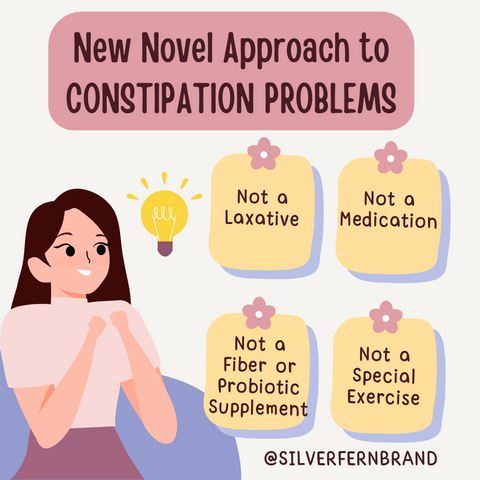 New approach to constipation problems - gut health, bloating, laxative free