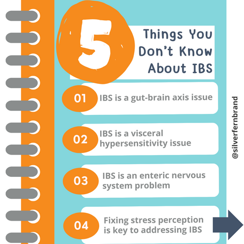 5 things you don't know about IBS - gut health, SIBO, IBS