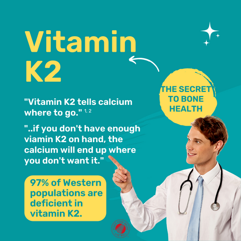 Why vitamins K2 and D3?