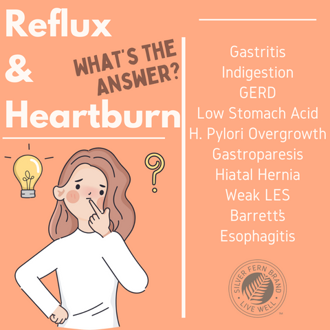 Reflux & Heartburn - gut health