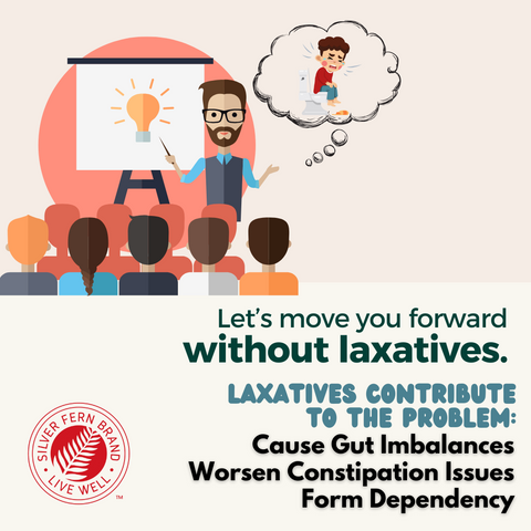 Laxatives contribute to the problem - gut health, constipation, laxatives, motility
