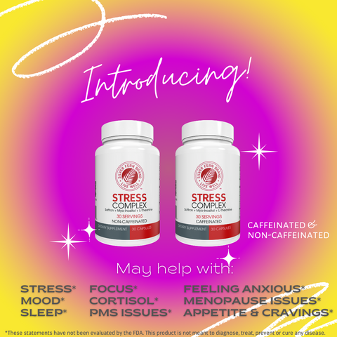 Introducing Stress Complex, your new best friend when it comes to stress, mood, and sleep