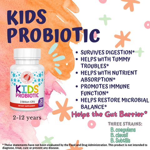 Why an effective kids probiotic? - gut health, probiotics, kids health