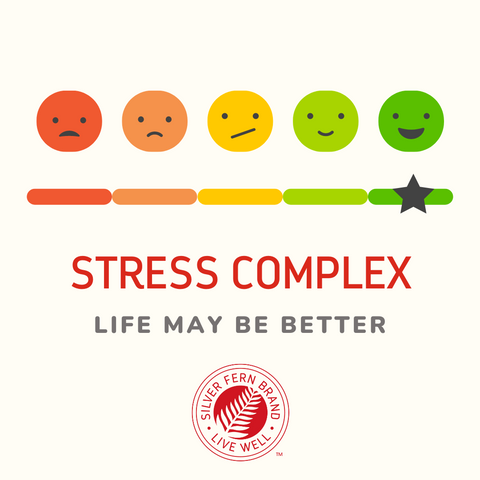 Stress Complex - mental health, stress, anxiety, mood, sleep