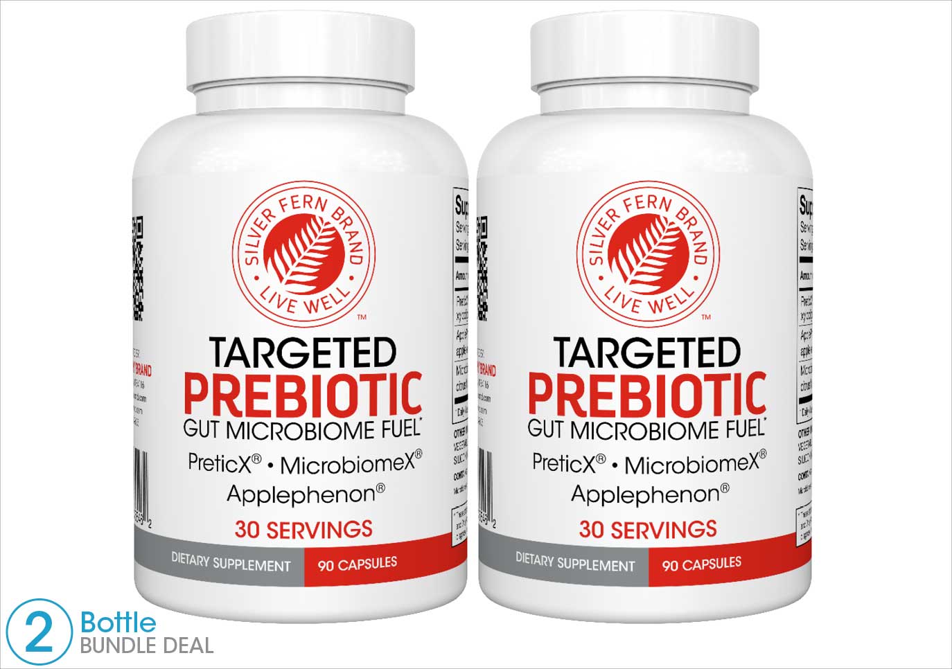 Targeted Prebiotic 2 pack - Gut Microbiome Fuel