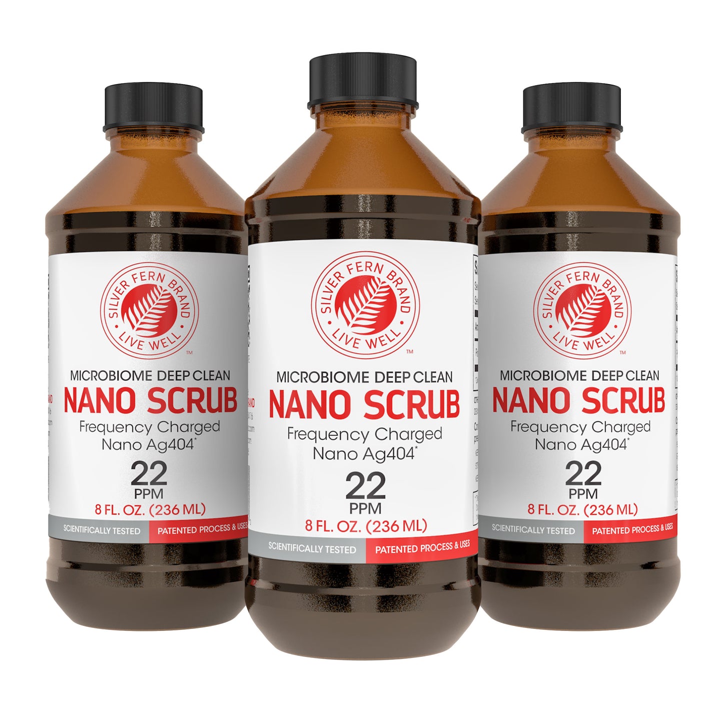 Nano Scrub - Frequency Charged Silver - 22PPM