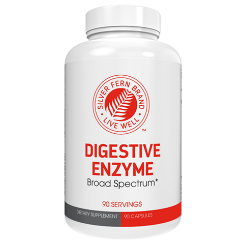Digestive Enzyme with 100% intestinal pH Coverage - 90 Servings