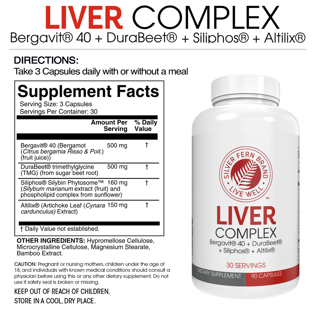 Liver Complex Facts - Support Natural Detoxification Processes
