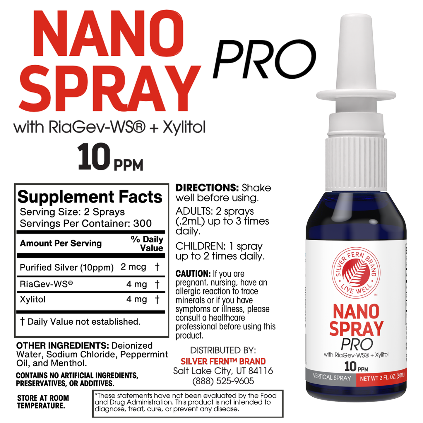 Nano Spray Pro facts - Frequency Charged Silver