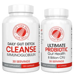 Gut Rehab - Cleanse Daily Detox and the Ultimate Probiotic Combo