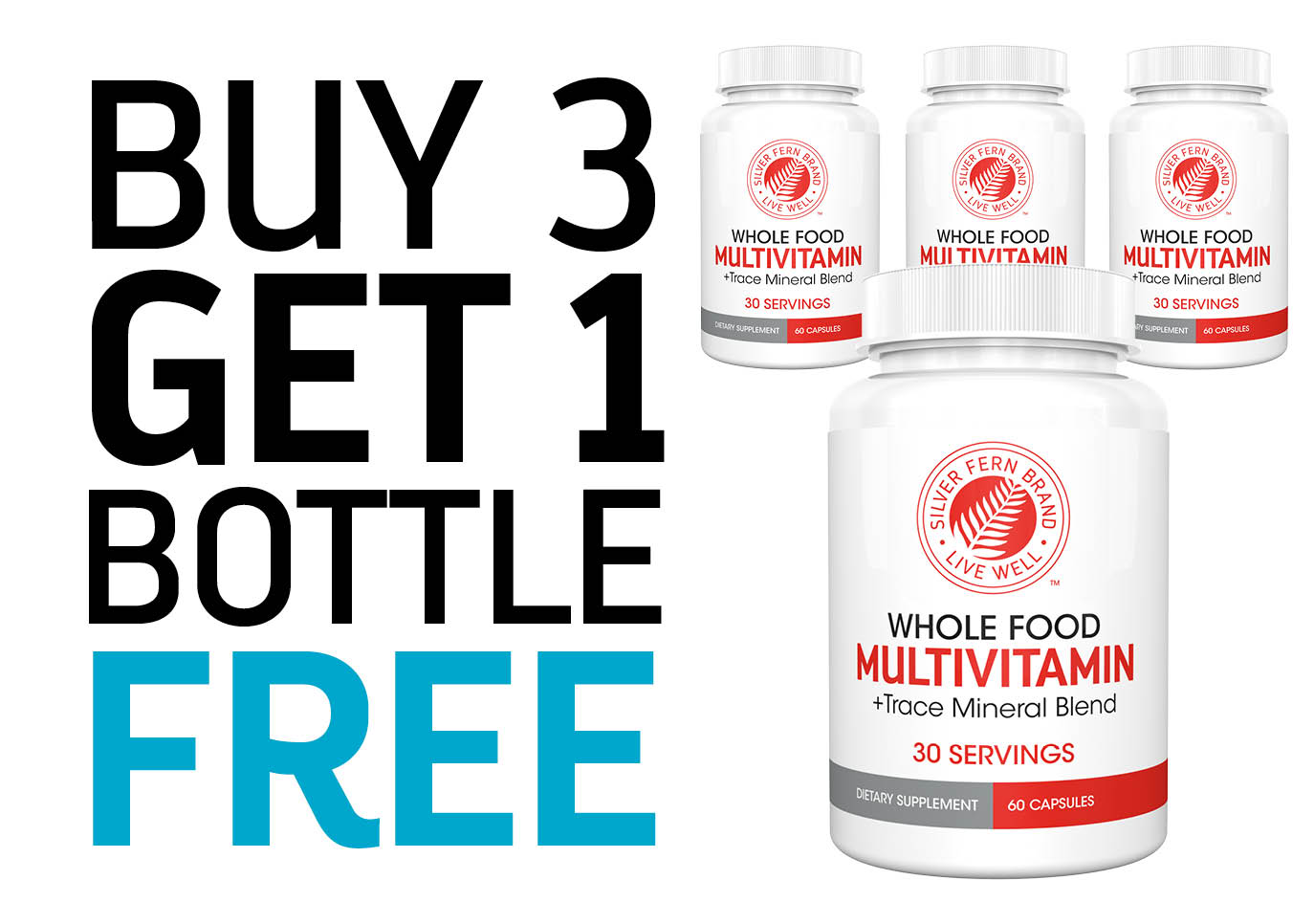Whole Food Multivitamin with Trace Mineral Blend
