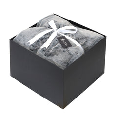 Faux Fur Throw Blanket