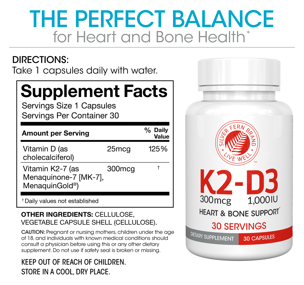 K2-D3 - Bone and Heart Support