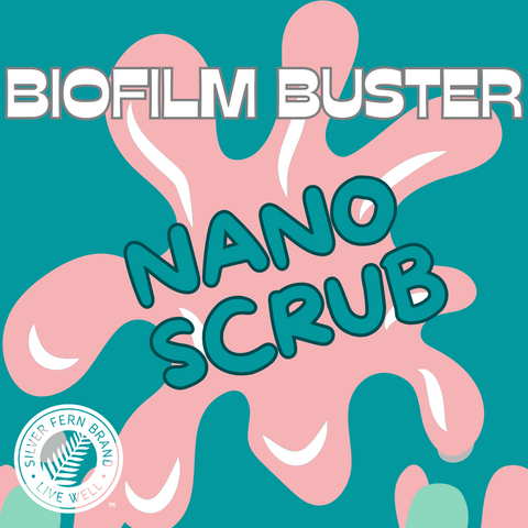 Biofilms? Nano Scrub to the rescue! - gut health, candida