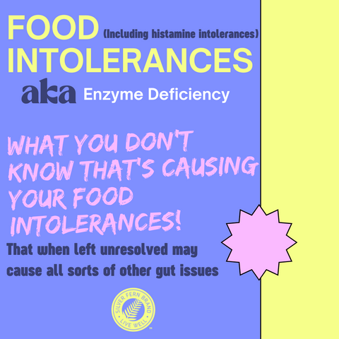 Addressing the root cause of food intolerances - gut health, DAO enzymes