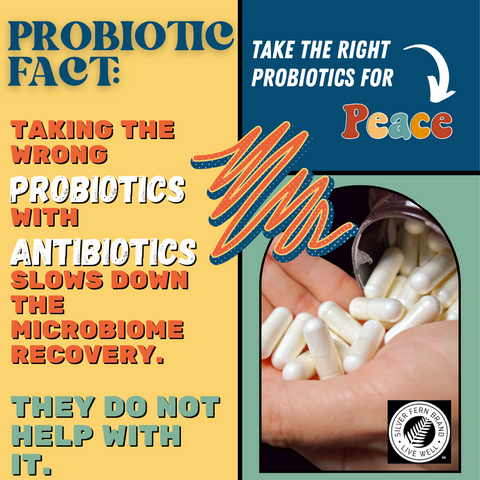 Does it matter what type of probiotic you take with your antibiotics? - gut health, probiotics