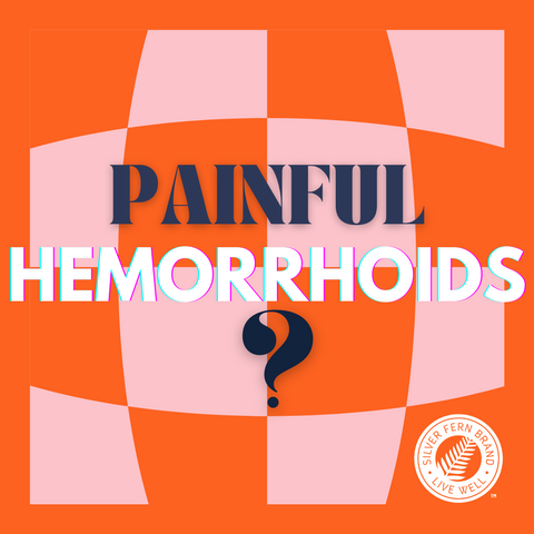 Hemorrhoids? Laxatives aren't the best answer - gut health, constipation, regularity