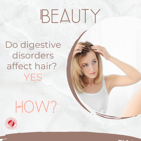 Hair loss/thin hair can be a sign of malnutrition/digestive problems - gut health, nutrient absorption, probiotics, prebiotics
