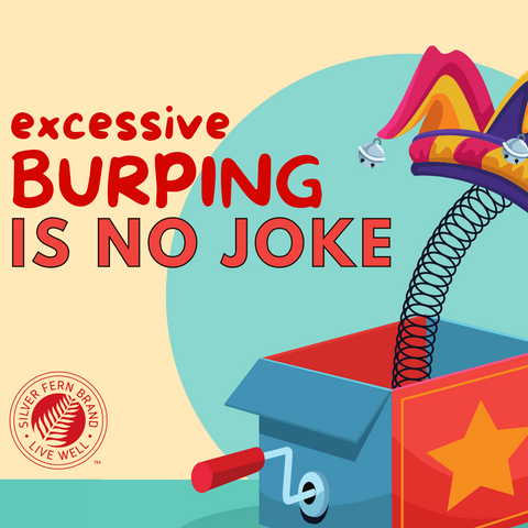 Excessive burping is no joke - gut health, reflux, heartburn