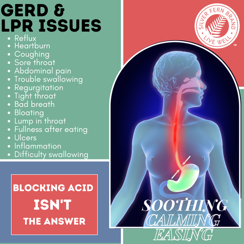 If acid blockers aren't for you, there are options to help relieve GERD & LPR issues - gut health, heartburn, reflux