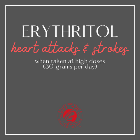 What's all the buzz about erythritol? - heart attack, stroke