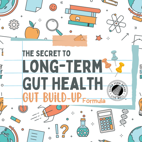The secret to long-term gut health - gut health, prebiotics, probiotics