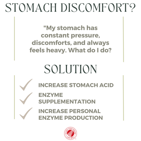 Daily stomach discomfort? Upper GI Relief & digestive enzymes can help-gut health, gas, bloating, stomach pain
