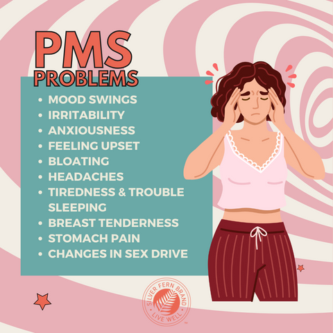 PMS Issues? - gut health, stress, pms, womens health