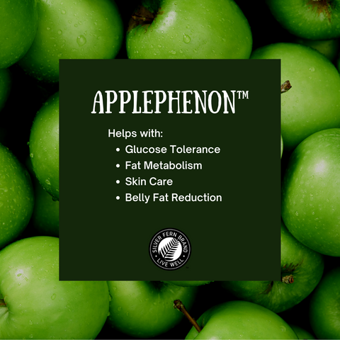 Applephenon™ provides many positive benefits to the body - gut health, metabolism