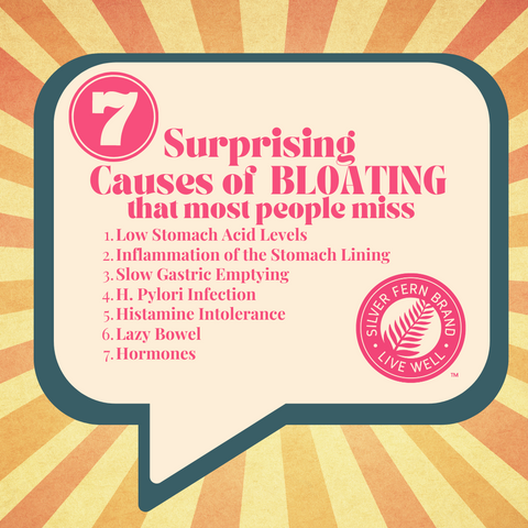 Surprising causes of bloating