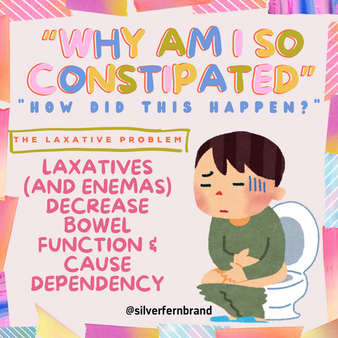 Why am I so constapted? - gut health, constipation, laxatives
