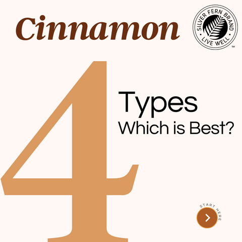 4 types of cinnamon - gut health, insulin resistance