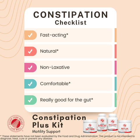 A non-laxative, natural, fast and effective approach to constipation - gut health, digestion, bloating