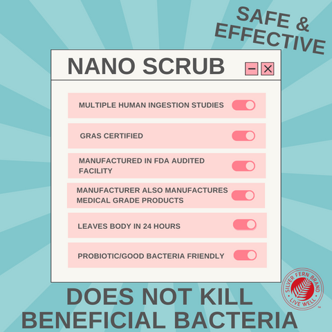 Nano Scrub, ya, it's THAT good. - gut health, nanoAG404