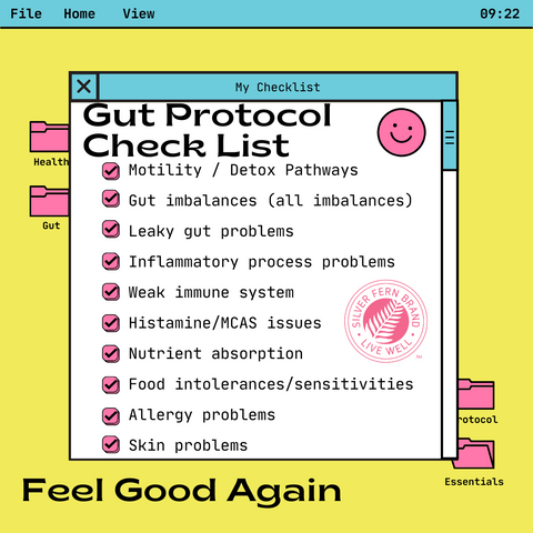 What should your gut health protocol do for you? - constipation, diarrhea, detox