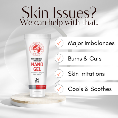 Introducing Nano Gel - skin health, rashes, burns