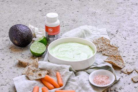 Creamy Probiotic Avocado Greek Yogurt Dip Recipe