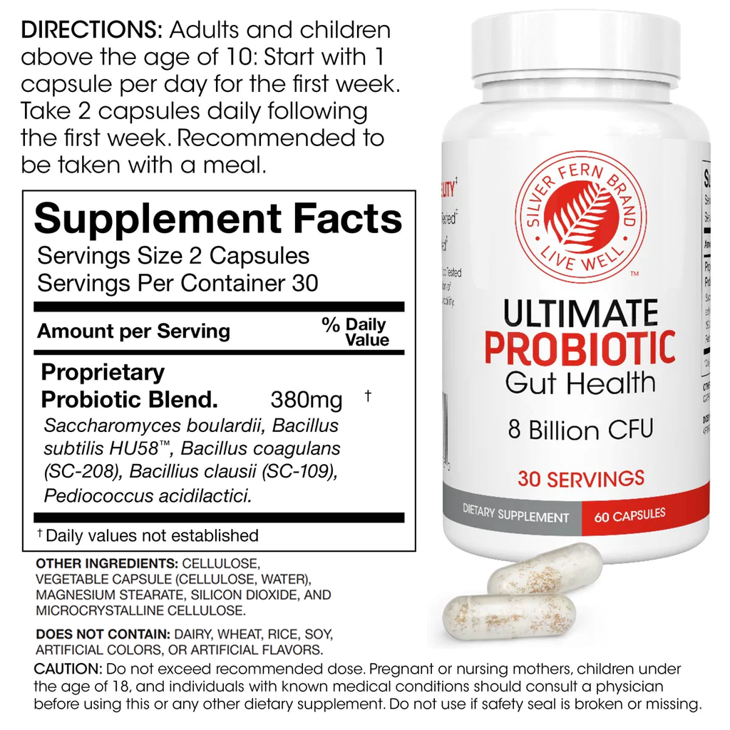 Ultimate Probiotic Supplement - Special Subscribe and Save 25% Flash Sale