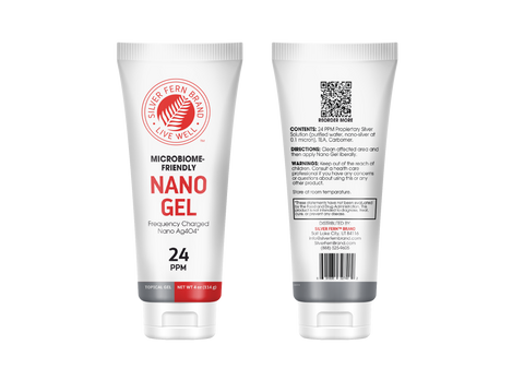 Nano Gel - Frequency Charged Silver - 24PPM