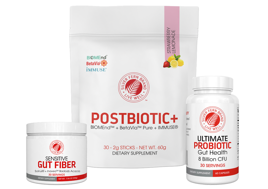 Complete Biotic Kit - (Pre-, Pro-, and Post-biotics!) – Silver Fern™ Brand