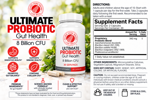 Ultimate Probiotic Facts and Directions