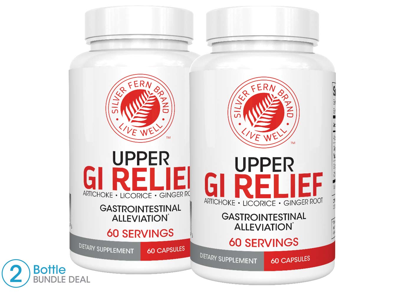 GI Relief - Acid Reflux, Indigestion, Gas and Bloating Relief